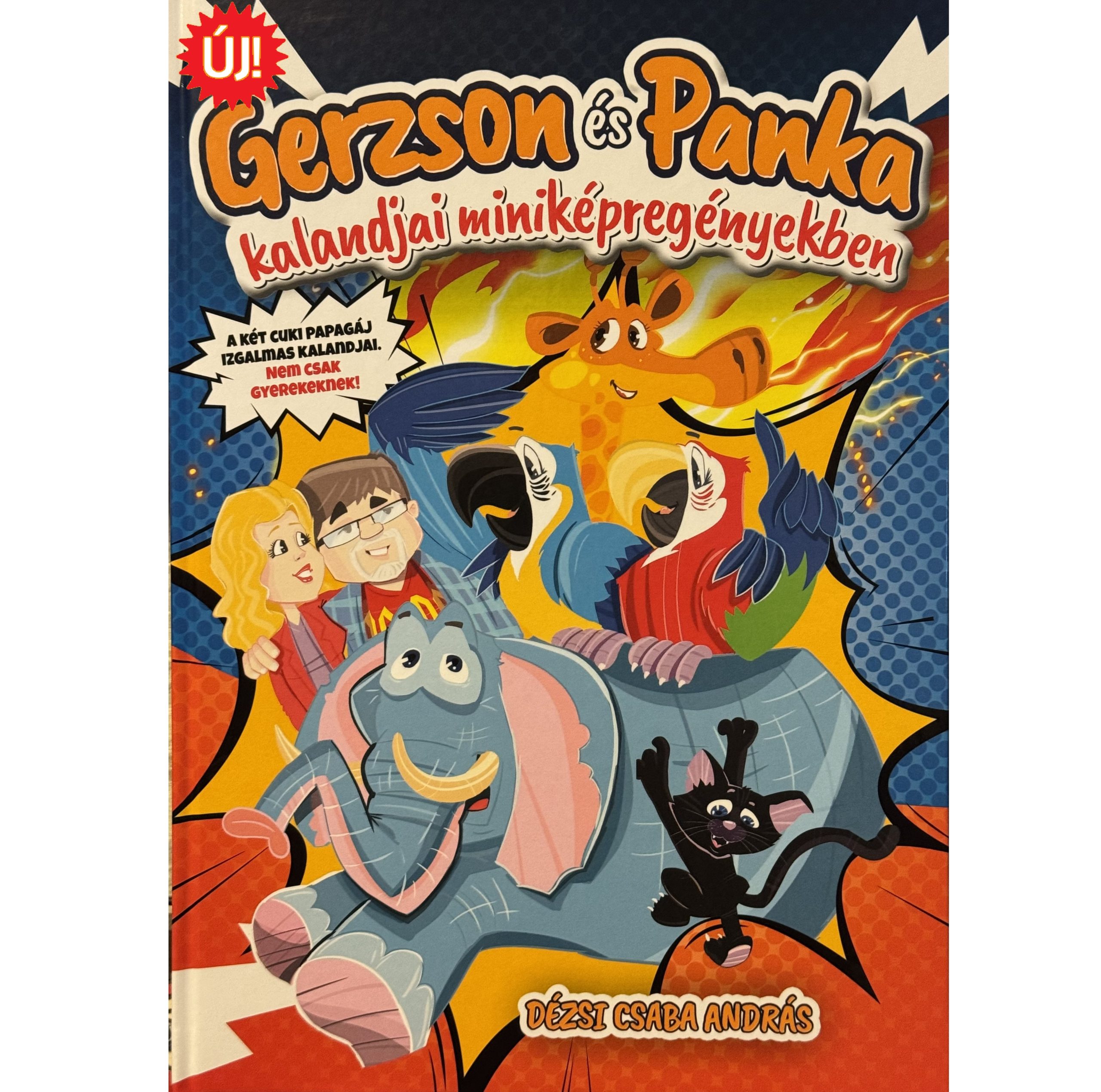 Gerzson és Panka kalandjai miniképregényekben